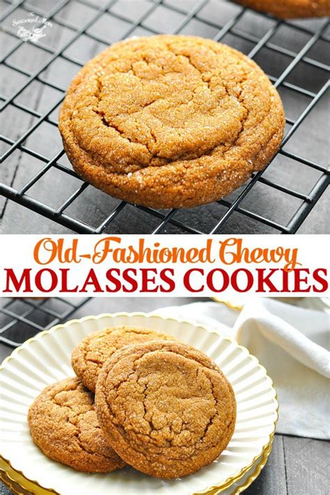 Old Fashioned Chewy Molasses Cookies The Seasoned Mom Recipe