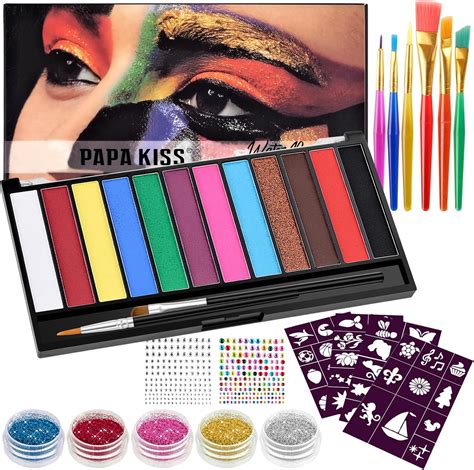 Wugu Peinture Corporelle Pour Le Visage Couleurs Palette De