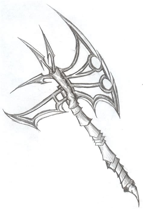 Viking Axe Drawing at GetDrawings | Free download