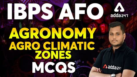 Ibps So Agriculture Ibps Afo Agronomy Agro Climatic Zones Mcqs