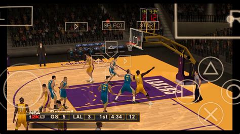 Nba 2k13 Ppsspp Gameplay Kobe Bryant 3 Point Shot Youtube