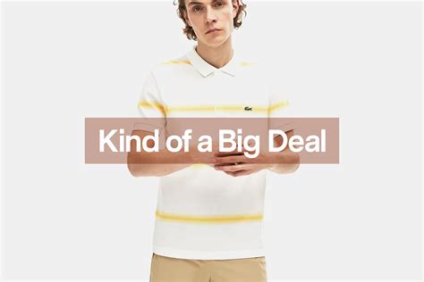 Shop Lacoste's Semi-Annual Sale at Up to 50% Off - InsideHook