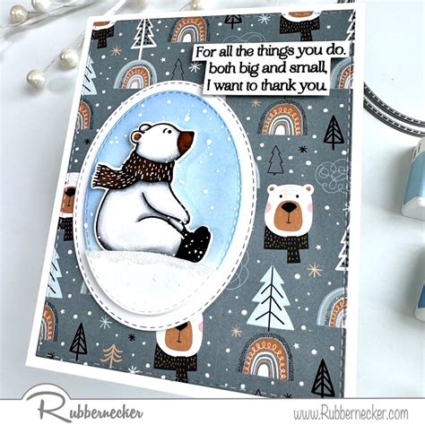 Handmade Winter Cards For Friends - CUTE! - Rubbernecker Blog