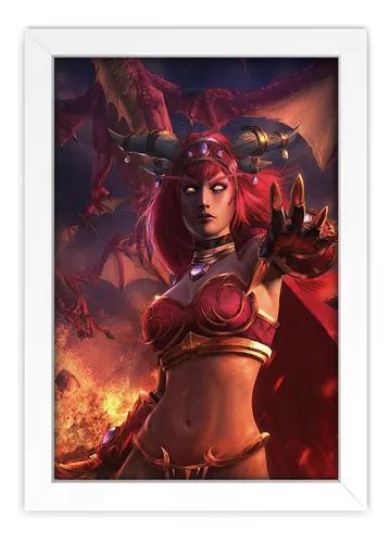 Quadro Decorativo World Of Warcraft Maga Mdf 30x45cm MercadoLivre