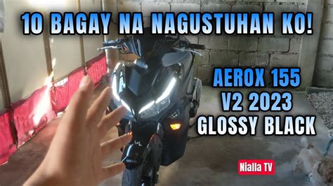 SAMPUNG BAGAY NA NAGUSTUHAN KO SA YAMAHA AEROX 155 V2 2023 GLOSSY