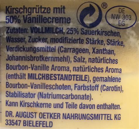 Löffelglück Kirsch Grütze Dr Oetker 160 g