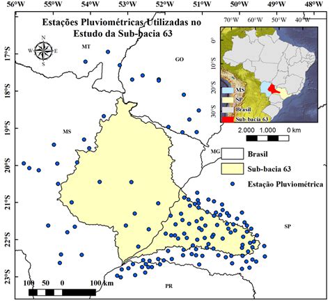 Esta Es Estudo Da Linearidade Da Sub Bacia Na Regi O Hidrogr Fica