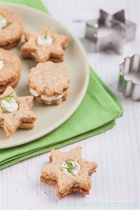 Herzhafte Kekse Mit Frischk Se Backen Macht Gl Cklich