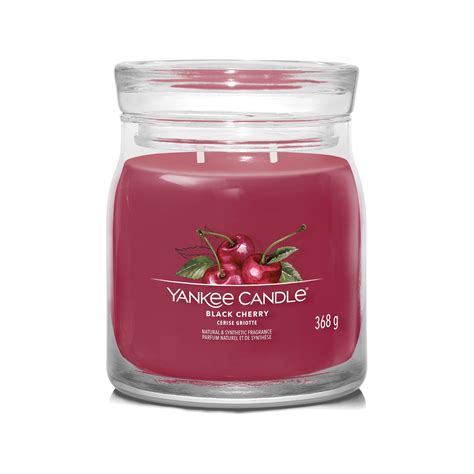 Yankee Candle Signature Duftkerze Im Glas Black Cherry Online Kaufen