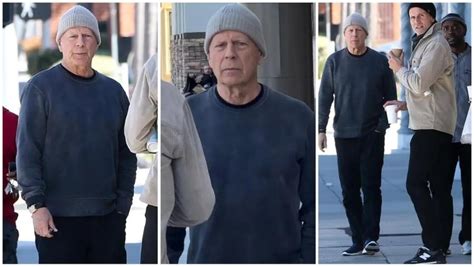 La Primeras Fotos De Bruce Willis Luego Del Anuncio De Su Enfermedad