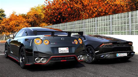 Project Cars Nissan Gt R Vs Lamborghini Hurac N G Mod Youtube