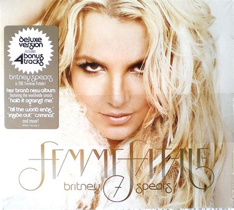 Britney Spears Femme Fatale CD Album Deluxe Edition 2011