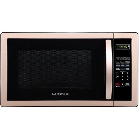 Best Buy Farberware Classic 11 Cu Ft Mid Size Microwave Copper