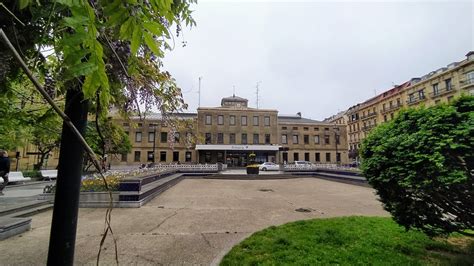 Easo Plaza Donostia Cielo Cubierto De Nubes Bajas Y Flickr