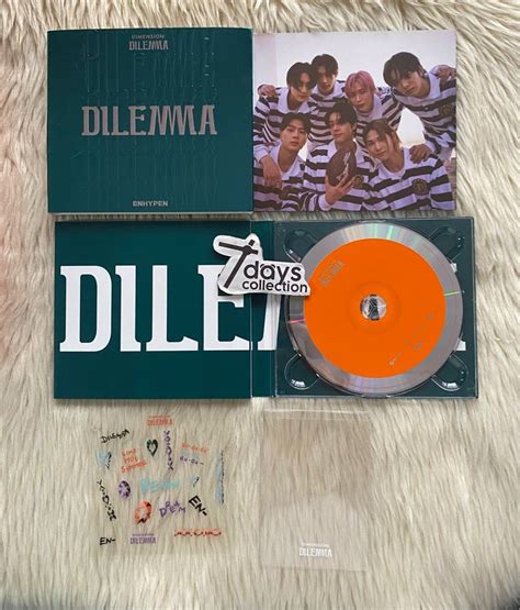 Onhand Enhypen Album Vol Dimension Dilemma Unsealed Hobbies