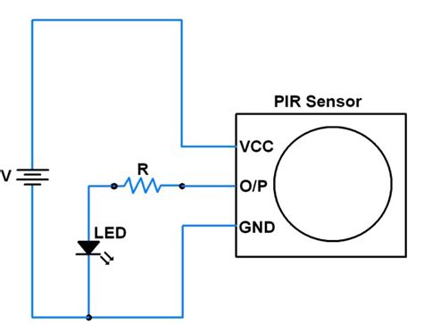 Pir Sensor Switch Circuit Diagram Circuit Diagram