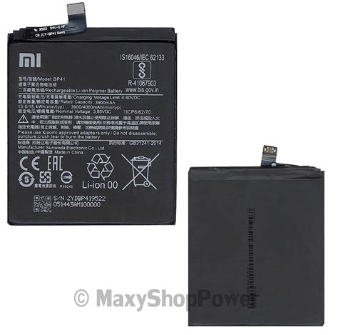 Xiaomi Batteria Litio Integrata Originale Bp Bulk Per Redmi K Mi T