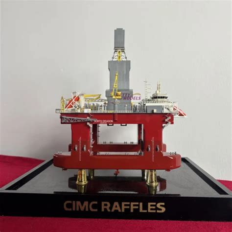 Marine Drilling Equipment Scale Model Making Custom 3d Oil Rig Ship