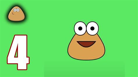 Pou Gameplay Walkthrough Part 4 Ios Android Youtube