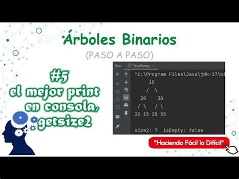 Arboles Binarios 3 7 Print jerárquico en consola y Recursividad