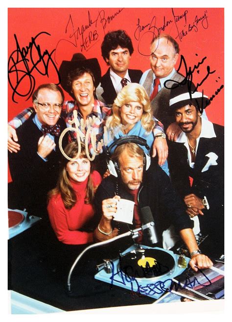 Wkrp In Cincinnati Signed Photograph Frank Bonner Gary Sandyrock