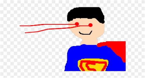 Superman Laser Eyes Transparent - Free Transparent PNG Clipart Images Download