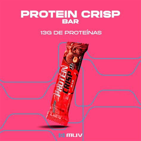 Protein Crisp Bar Trufa De Avelã 12 Unidades Integral Medica Muv