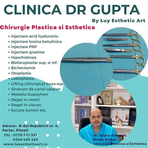 Servicii Din Sfera Chirurgiei Plastice La Clinica DR GUPTA By LUY