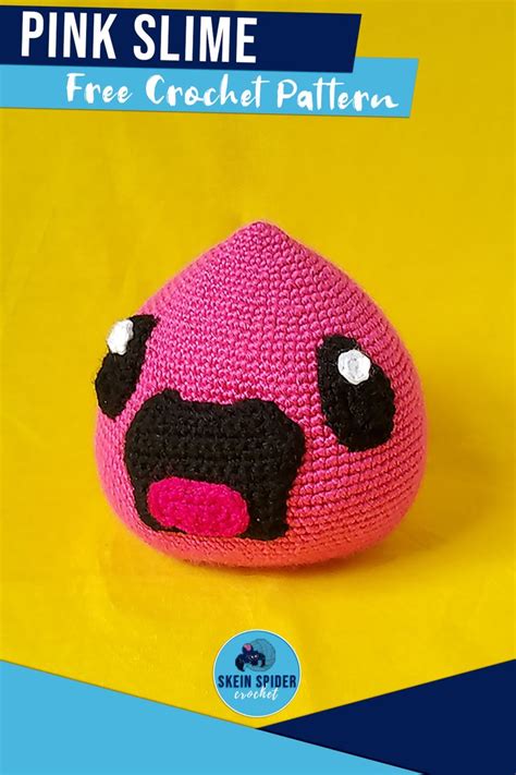 Pink Slime Crochet Pattern Free Slime Rancher Amigurumi