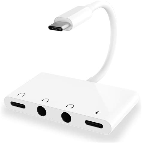 Adaptateur Prise Casque Usb C Vers Mm En Usb C Vers Prise