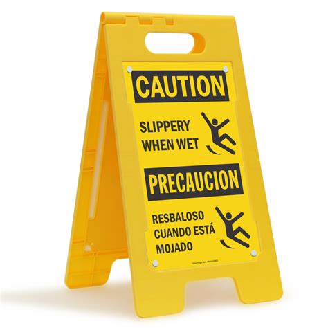 Caution Fold-Up & OSHA Floor Signs - MySafetySign.com