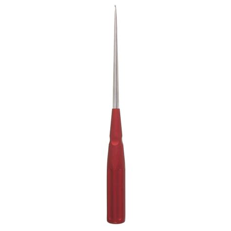 10 Color Cervical Curette Red Straight Size 6 0 17mm Boss