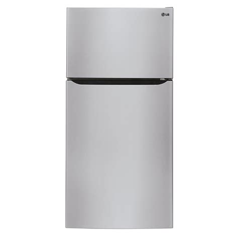 Lg Ltc24380st 24 Cu Ft Top Freezer Refrigerator — Stainless Steel