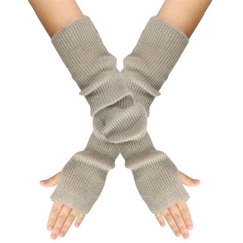 Leesechin Winter Gloves Clearance Women Winter Wrist Arm Warmer Solid