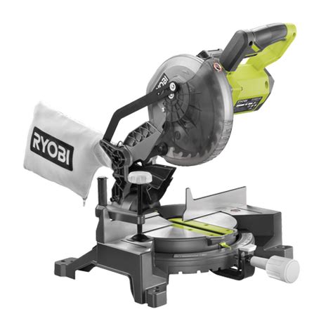 Ryobi 18v One 184mm Mitre Saw Tool Only Bunnings New Zealand