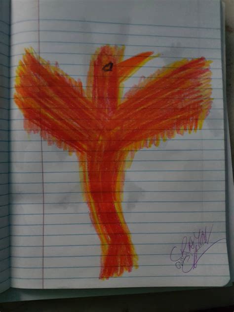 Crayon Phoenix By Crayonca On Deviantart