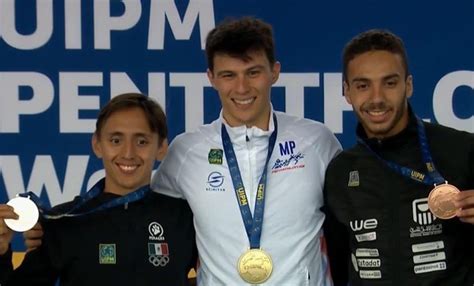 Gana Emiliano Hernández su pase a París 2024 en Mundial de Pentatlón