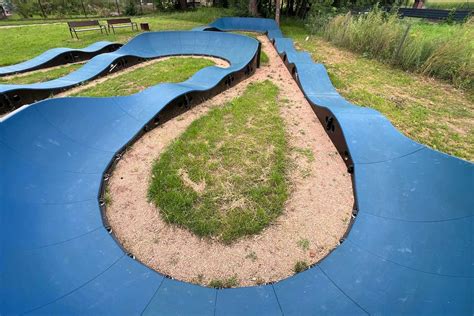 Pumptrack Cracow Pysońce Modular and composite pumptracks design