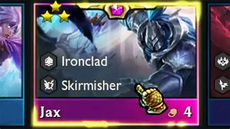 S5 3 Star Jax Best 4 Cost Unit 6 Skirmisher 3 Ironclad Comp ⭐⭐⭐ Tft