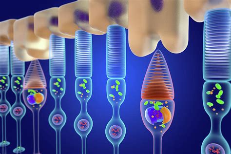 Rod And Cone Photoreceptor Cells Photograph By Roger Harrisscience