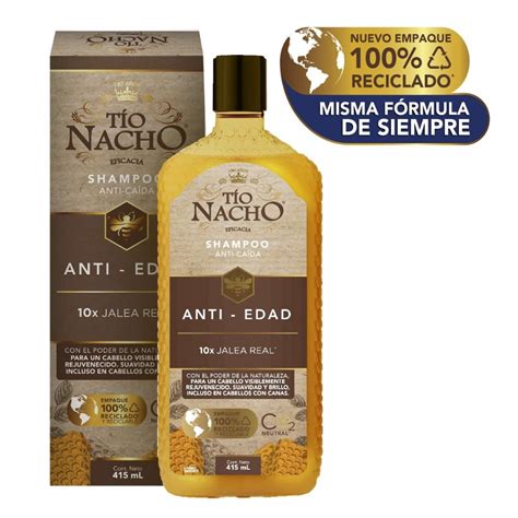 Tío Nacho Shampoo Antiedad 415 Ml Los expertos en ahorro Cruz Verde