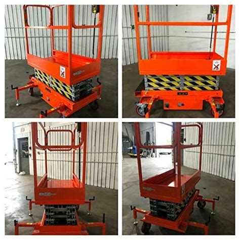 Buy 5 Star 16 FEET MAX Lift New Electric Scissor Lift Man Lift SKYLIFT