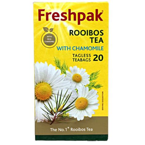 FRESHPAL ROOIBOS TE WITH CHAMOMILE 20 TEABAGS 30G SK60097024