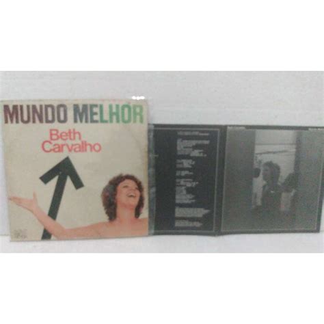 Lp Beth Carvalho Mundo Melhor Disco De Vinil Submarino