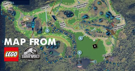 Lego Jurassic Park Map In Jurassic World Evolution At Jurassic World Evolution Nexus Mods And