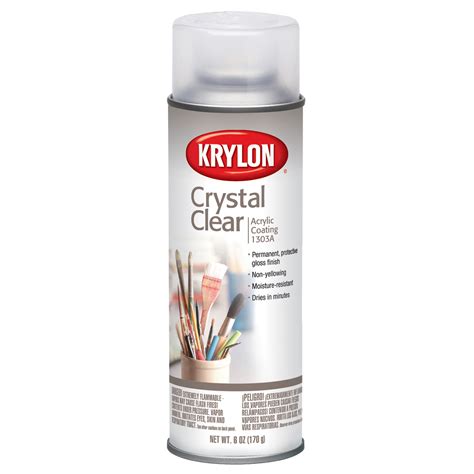 Krylon Crystal Clear Spray 6 Oz Walmart