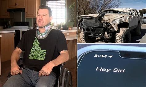 'Hey Siri, call 911!': Single dad paralyzed in car crash credits Apple's Siri with saving his ...