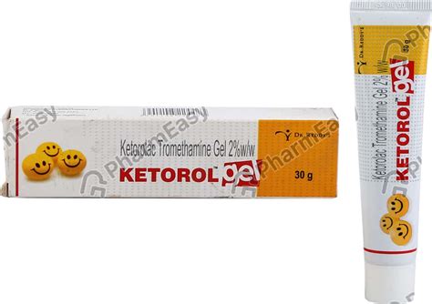 Ketorol 20 Mg Gel 30 Uses Side Effects Price And Dosage Pharmeasy