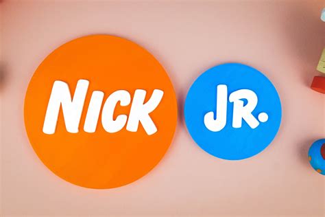 Nick Jr 2003 2009 Logo 3D Printed Logo Kids Toy - Etsy