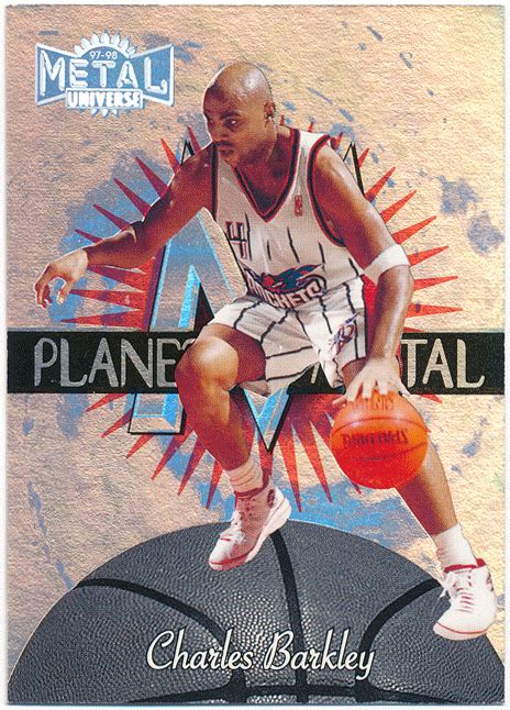 Yahoo オークション Charles Barkley NBA 1997 98 Skybox Metal Univ